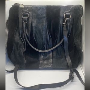 Coccinelle Black Leather Shoulder Bag Handbag